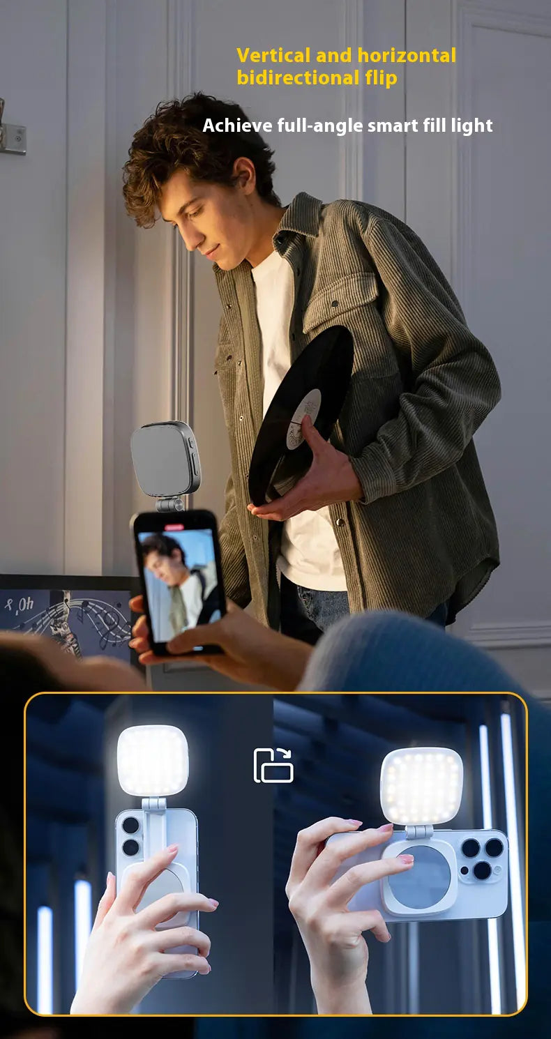 Portable Selfie Light - Perfect Lighting Anywhere